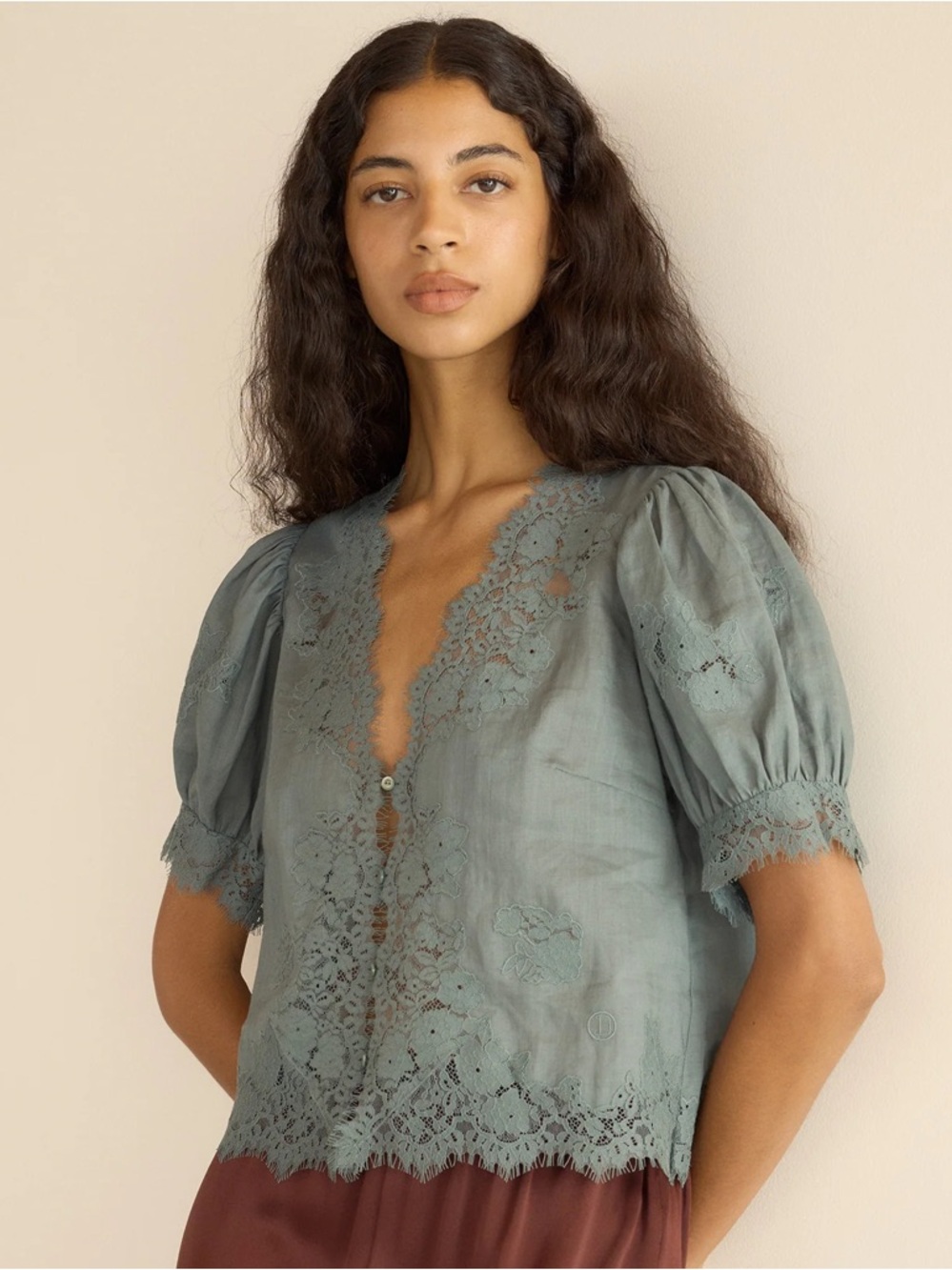 DOEN Lagoon Heirloom Idella Top S